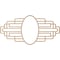 Ekena Millwork Elizabeth Wood Fretwork Pierced Ceiling Medallion, Alder, 34"W x 17"H x 9 3/8"IW x 16 1/8"IH x 1/4"T CMWP34X17X0250EBAL - alternate 4